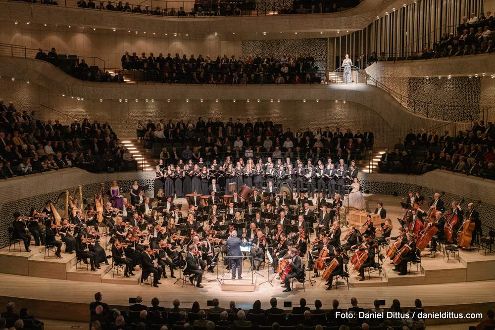 Die Europa Chor Akademie Görlitz in der Elbphilharmonie Hamburg