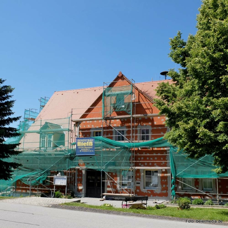 Sanierung und Umbau des Rathauses, Ende Mai 2019