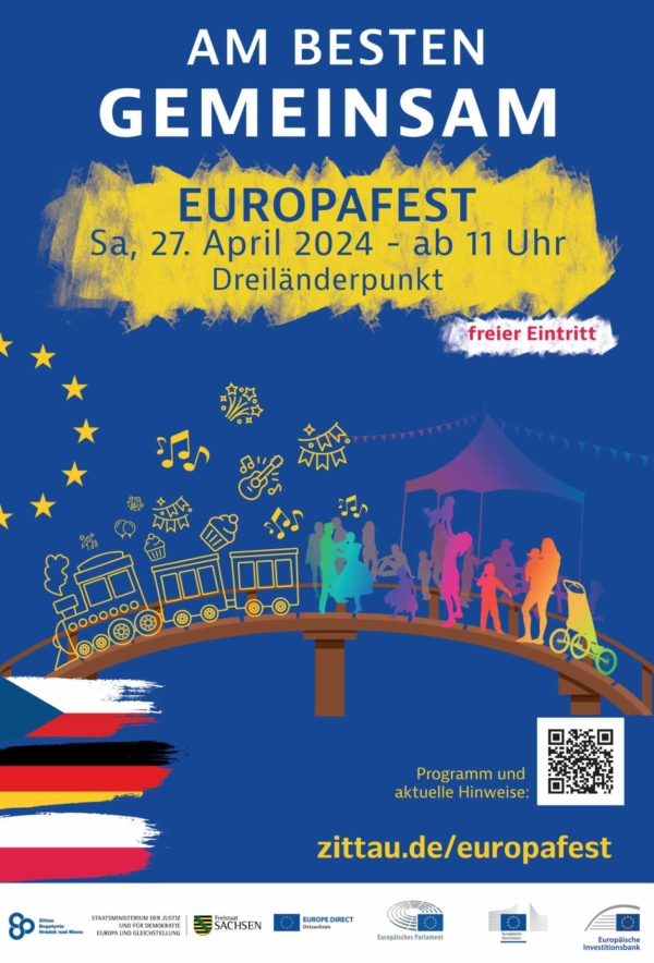 20 Jahre EU-Erweiterung: Großes Fest am Dreiländerpunkt Tschechien, Deutschland und Polen