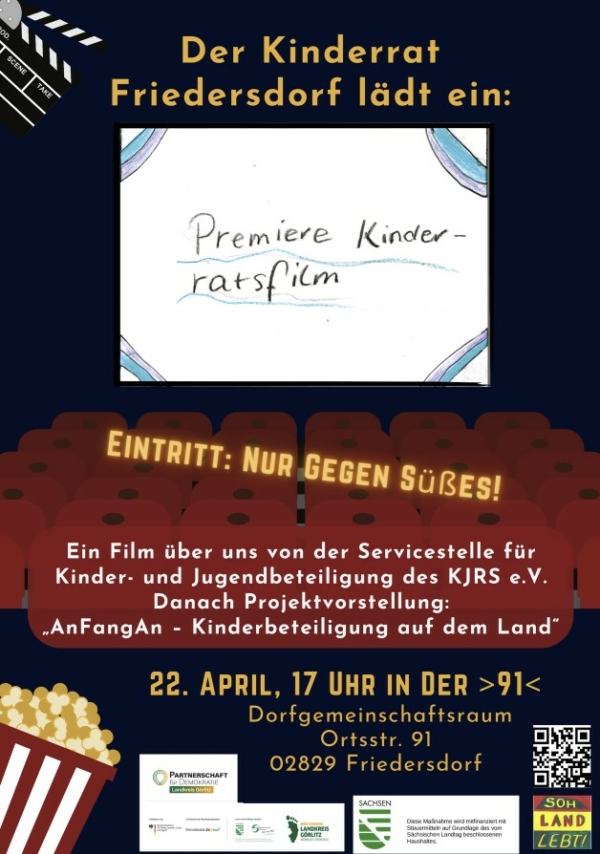 Filmpremiere Kinderrat Friedersdorf