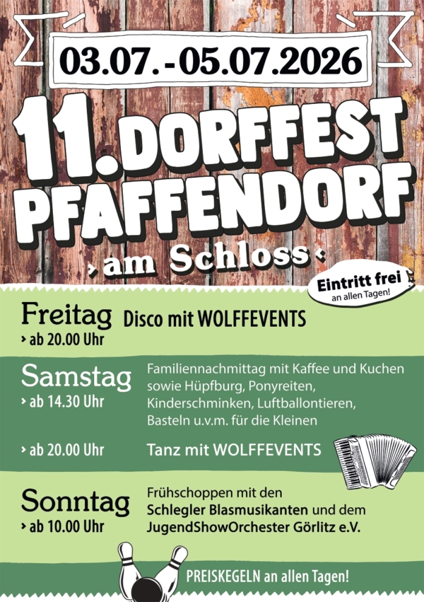 11. Dorffest Pfaffendorf
