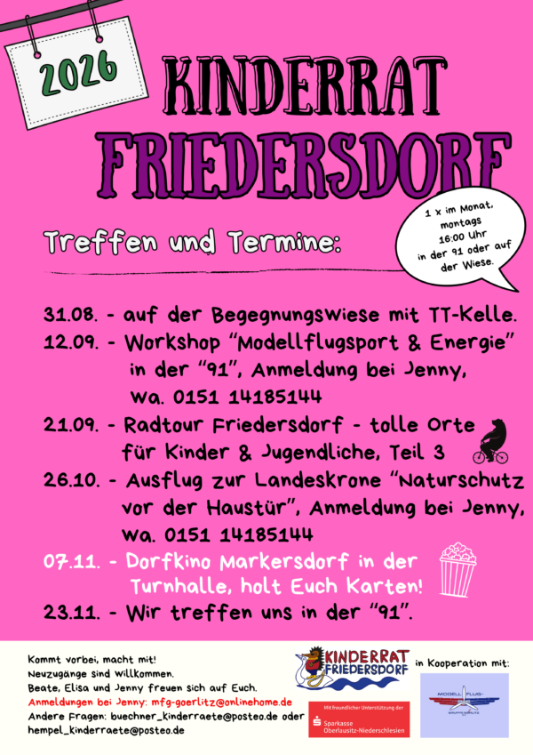 Kinderrat Friedersdorf