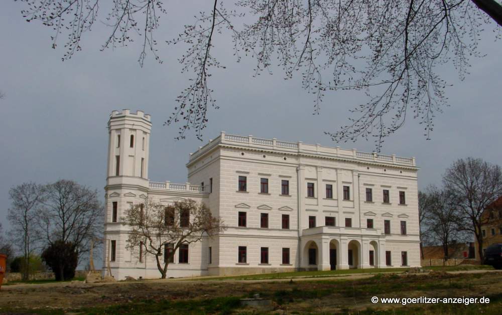 Schloss Krobnitz, dem preußischen Kriegsministerium nachempfunden.
